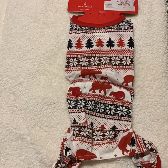 Wondershop Size Small Pet Pajamas- up to 20 pounds - Picture 4 of 5